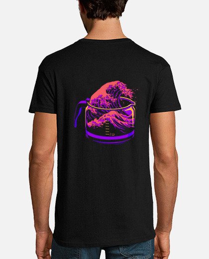 Camiseta Great Wave of Coffee